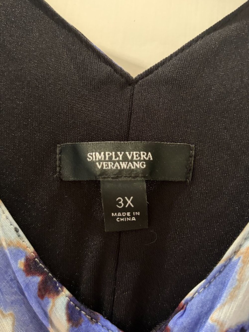 Simply Vera Vera Wang Handkerchief Hem Midi Dress Size 3X - Picture 7 of 7